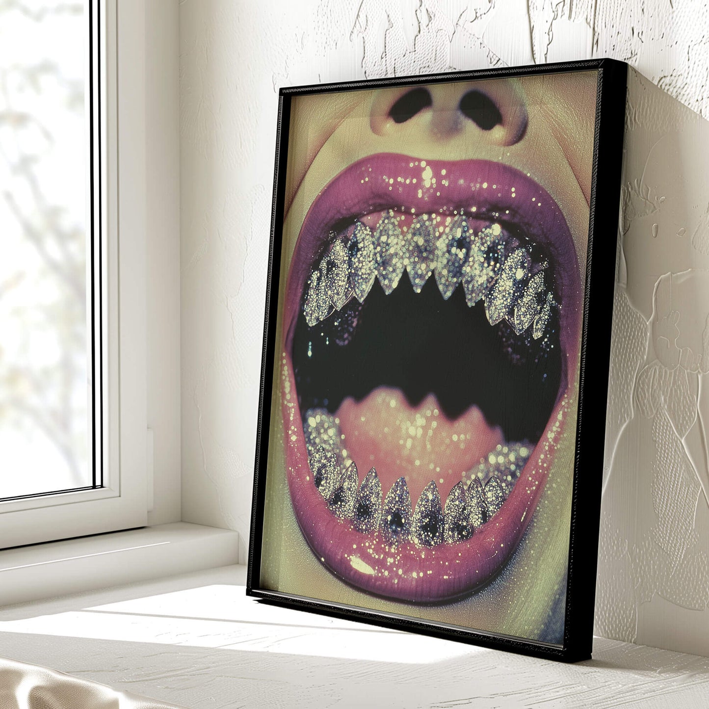 Appetite For Diamonds Poster | Vampire Art Print