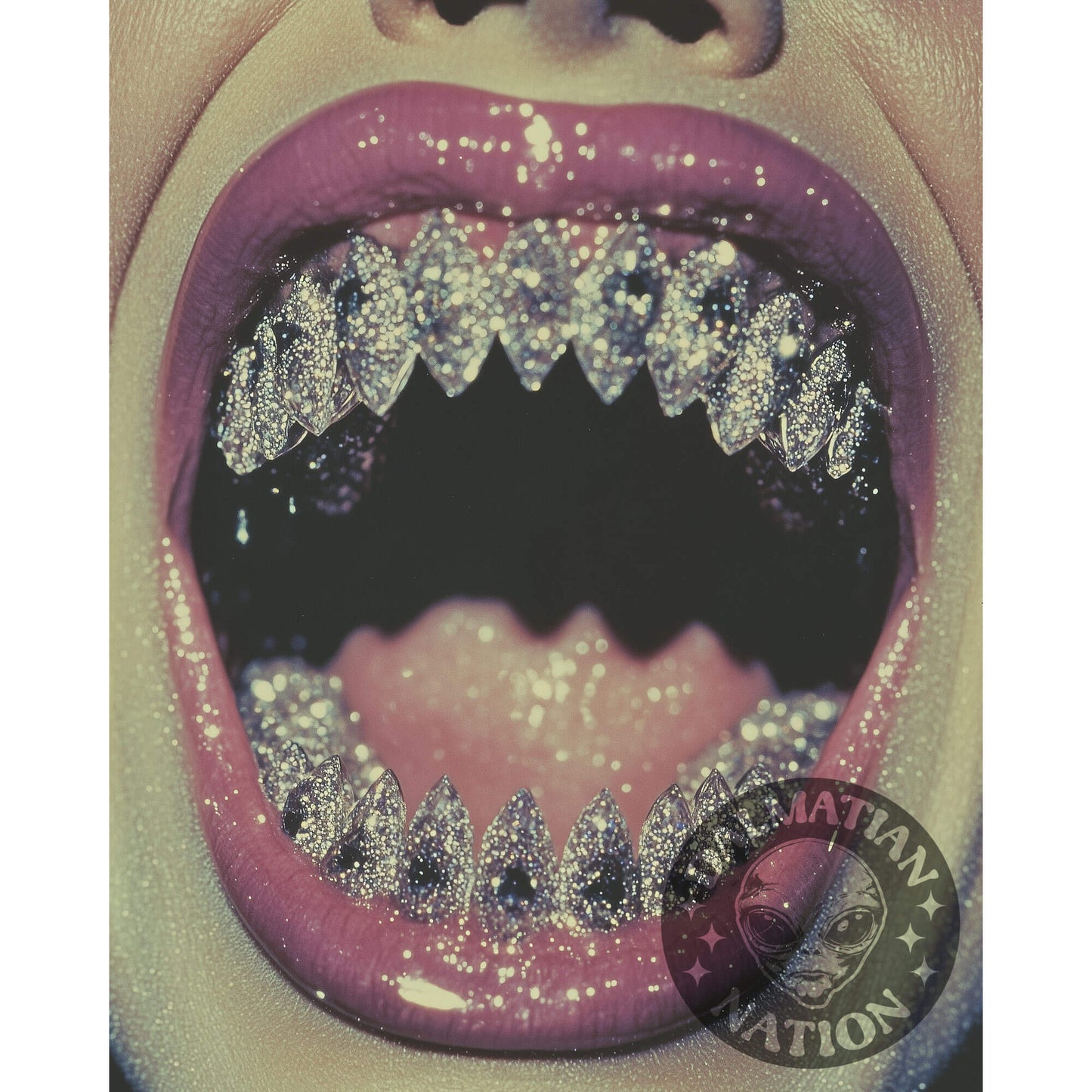 Appetite For Diamonds Poster | Vampire Art Print