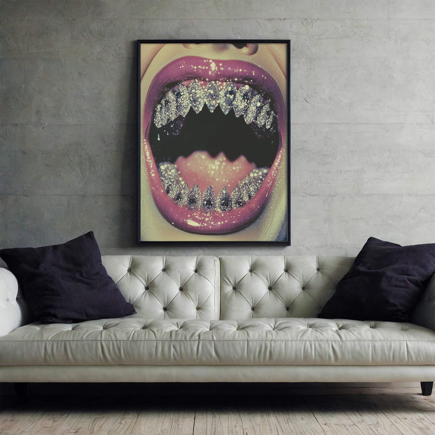 Appetite For Diamonds Poster | Vampire Art Print