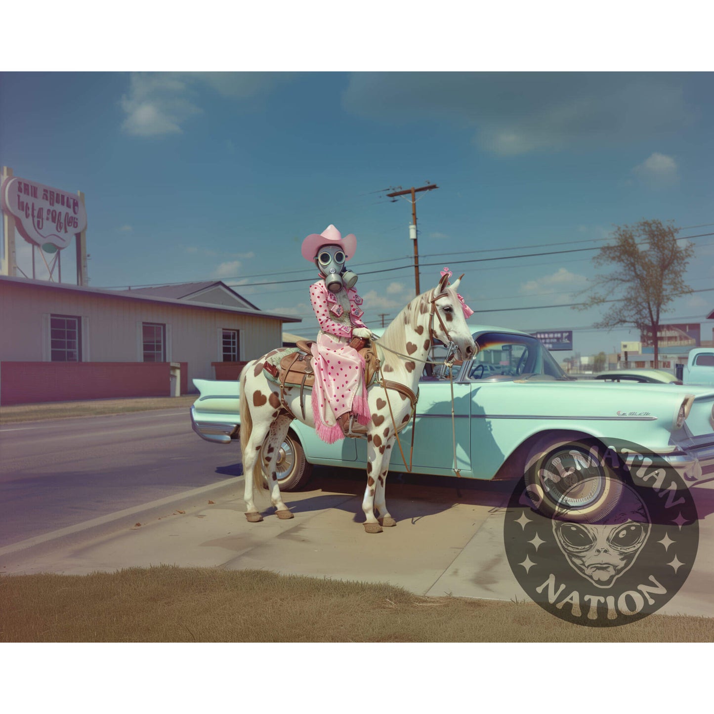 Back To The Past Postcard