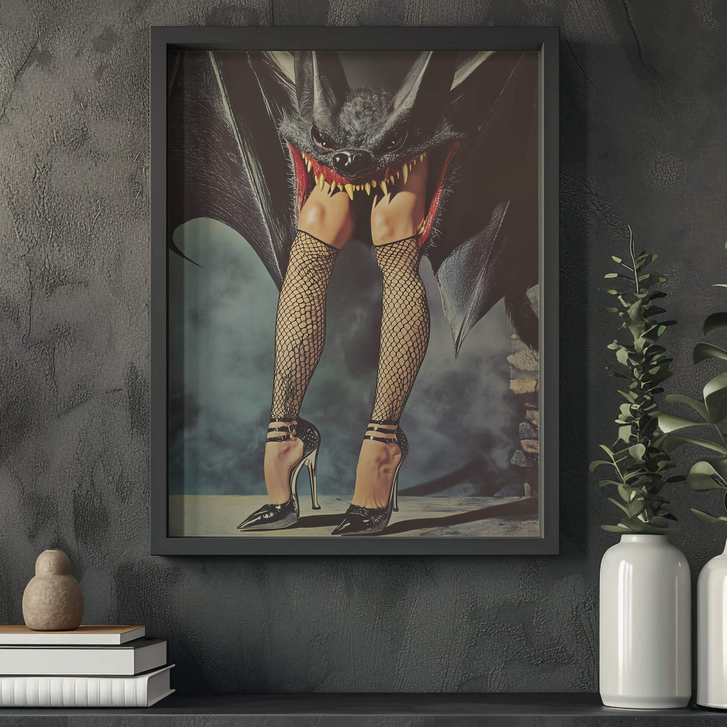Leg Day Gone Batty Poster