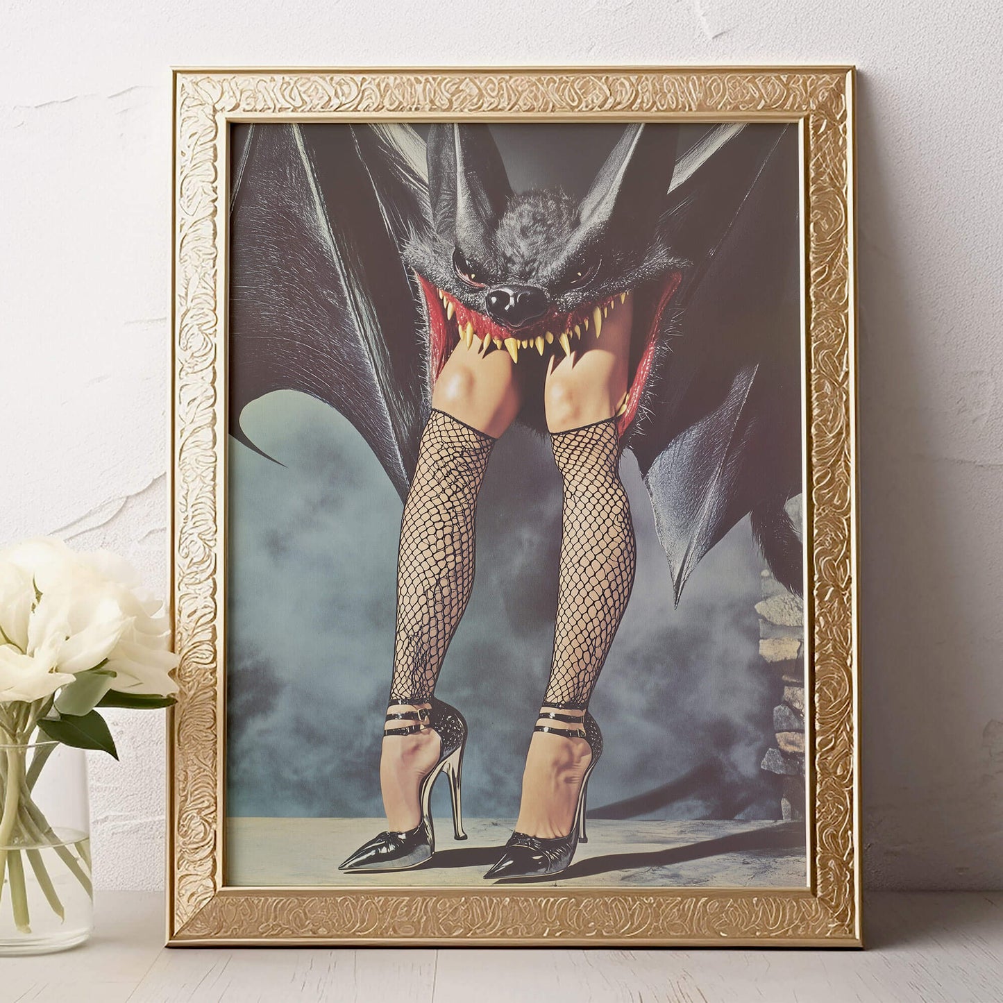 Leg Day Gone Batty Poster