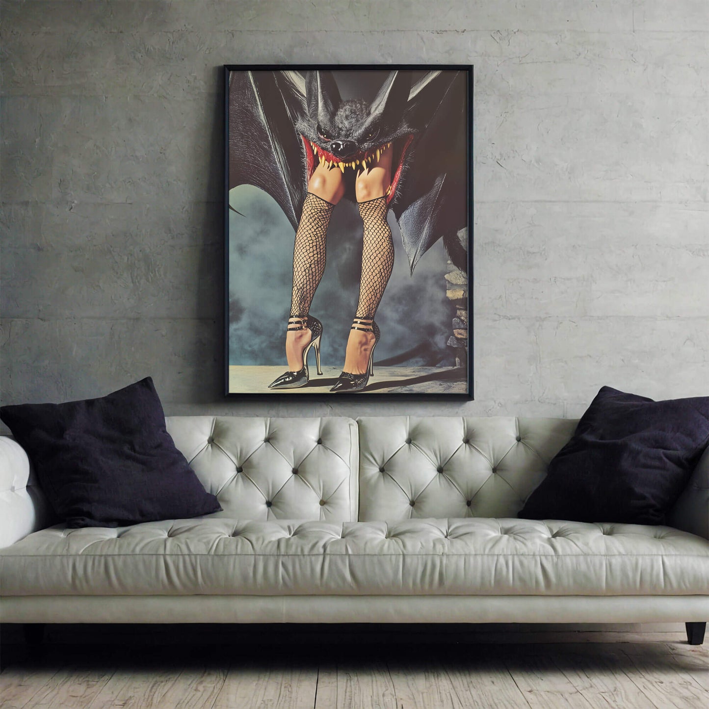 Leg Day Gone Batty Poster