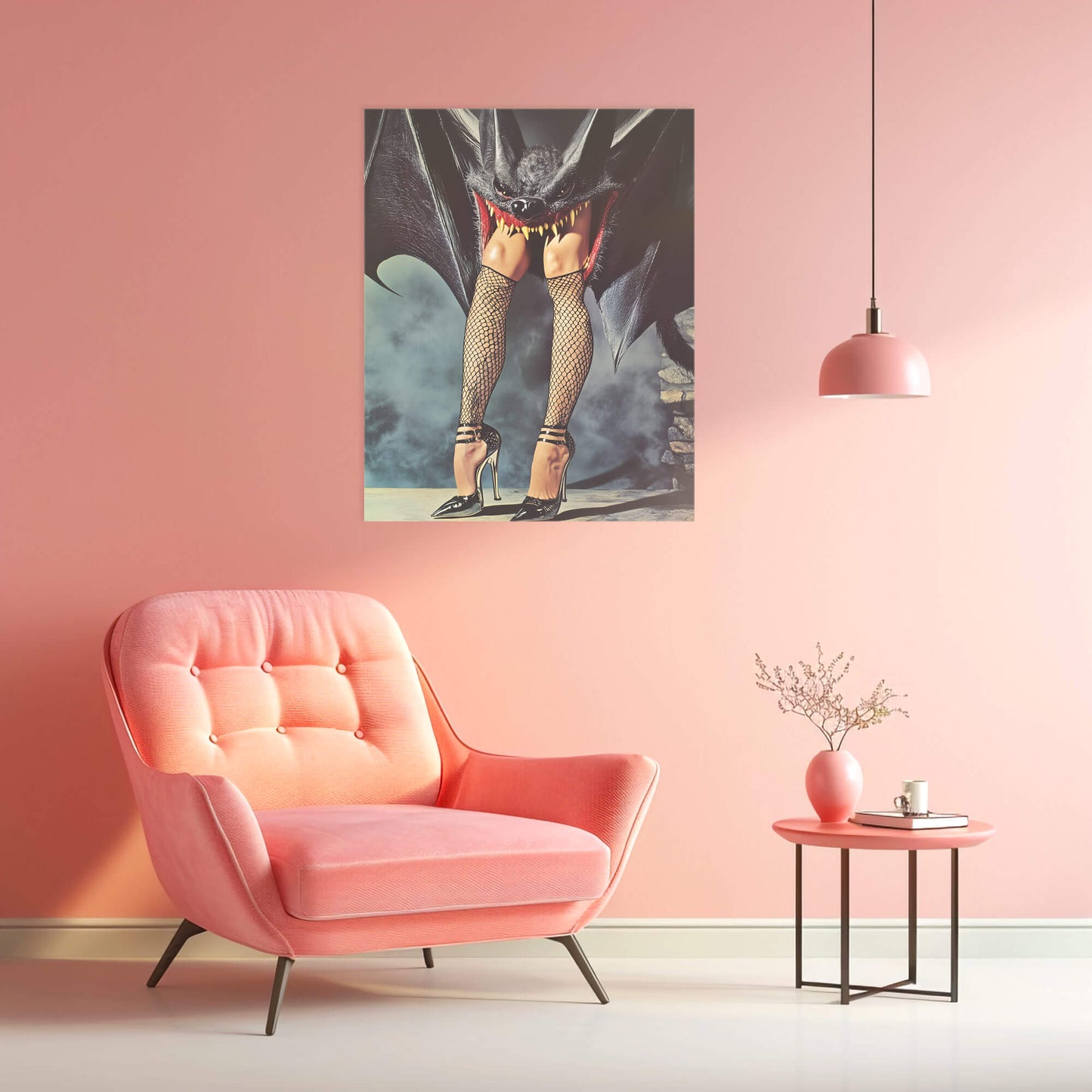 Leg Day Gone Batty Poster