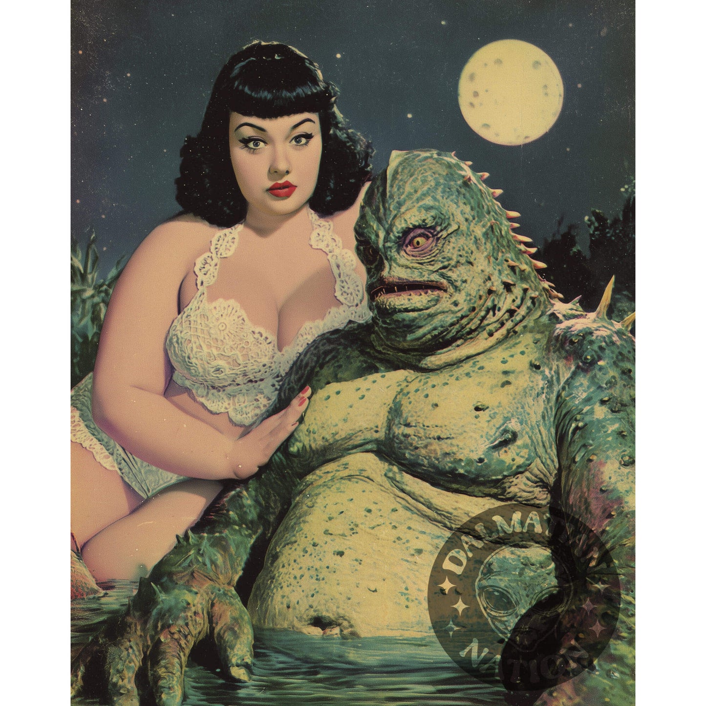 Beauty and the Gill Sticker