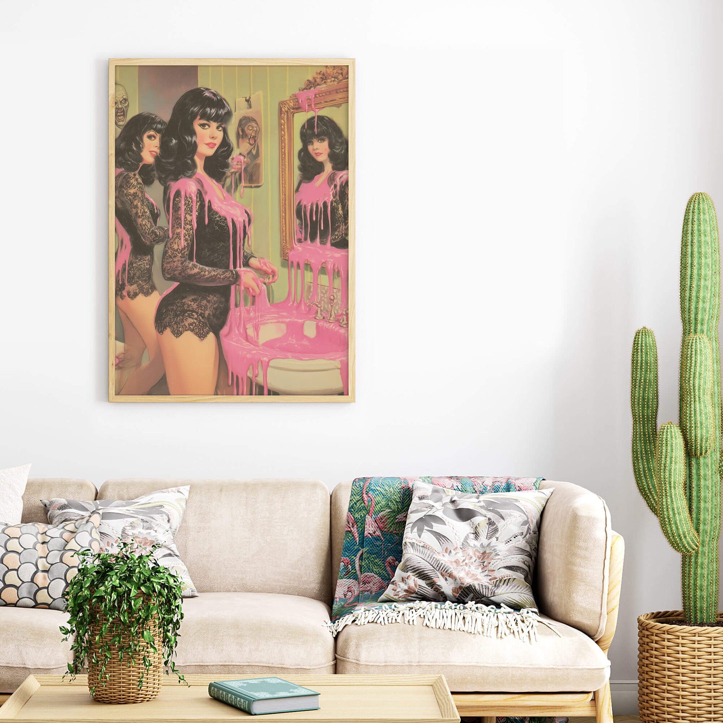 Bubblegum Bloodbath Poster | Gothic Art Print