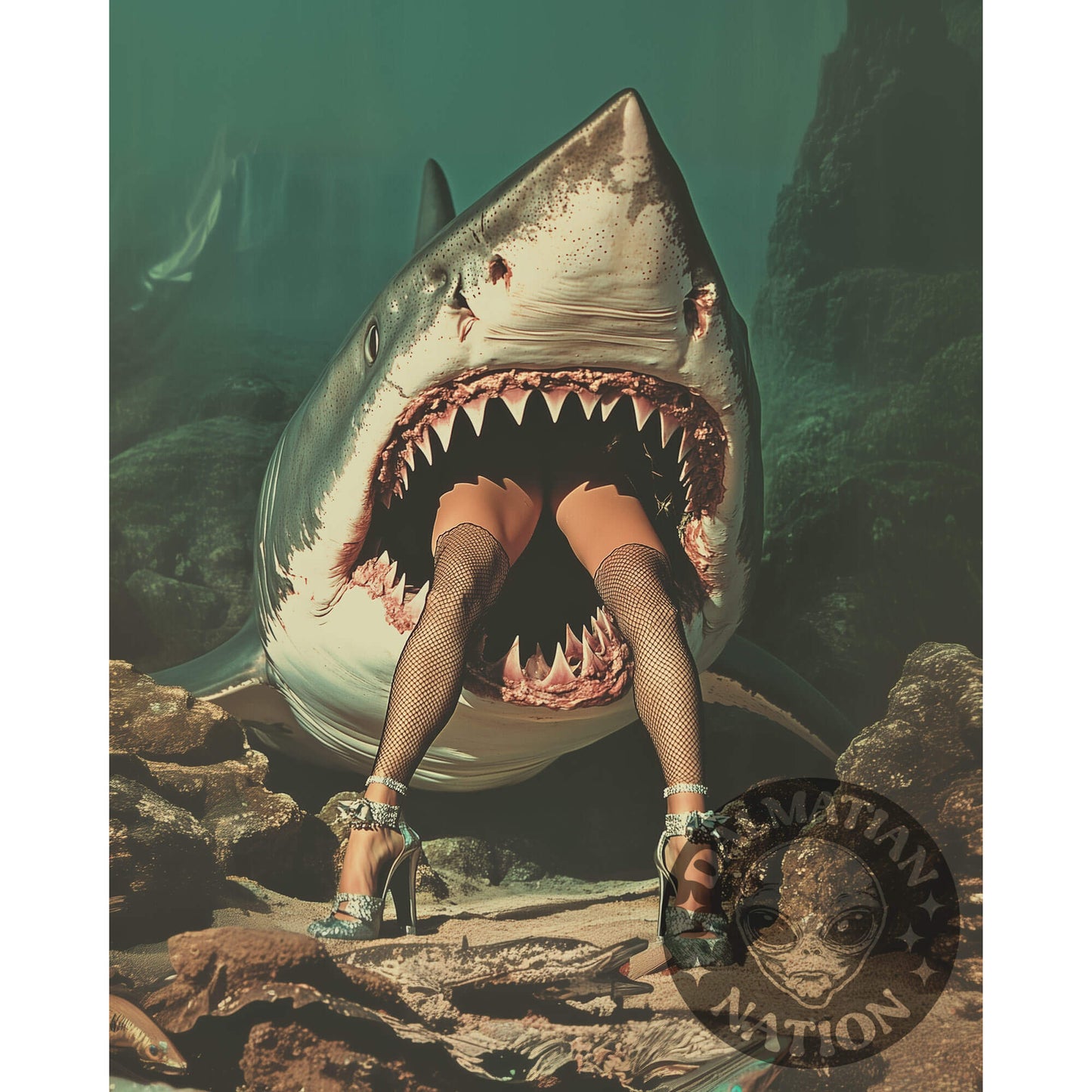 Fishnet Nancy Poster