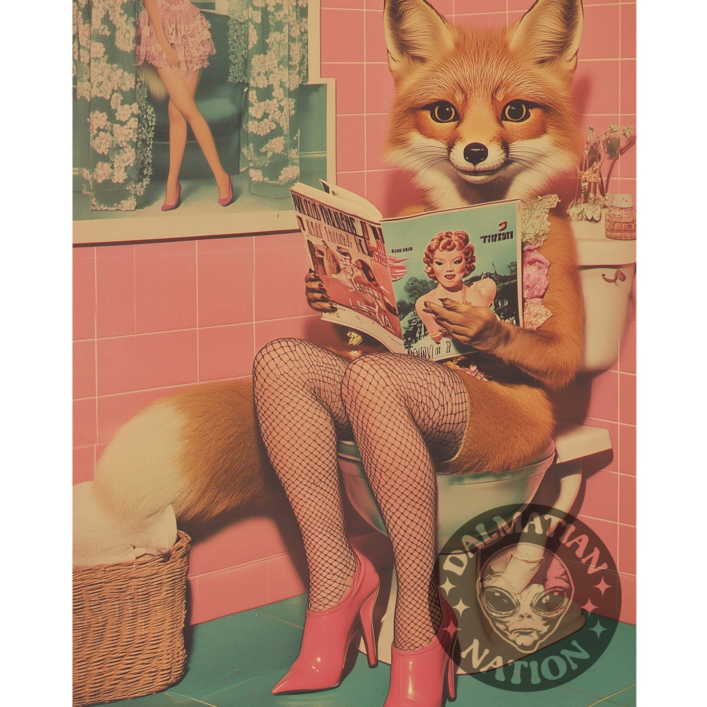 Foxy Business Poster