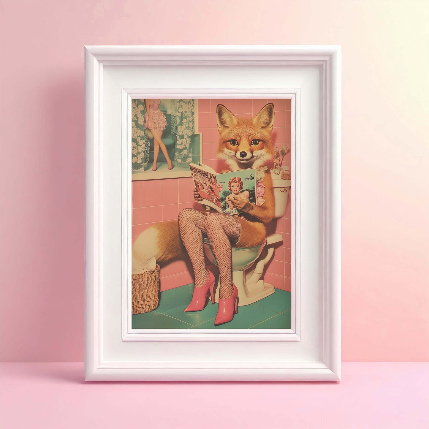 Foxy Business Poster