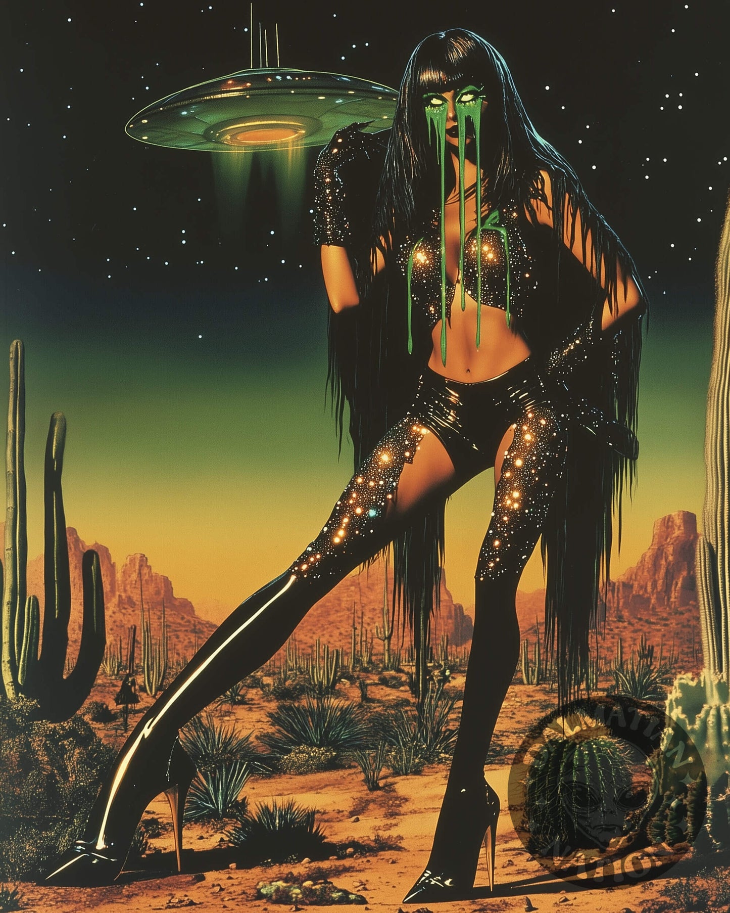 Close Encounters of the Glam Kind Poster