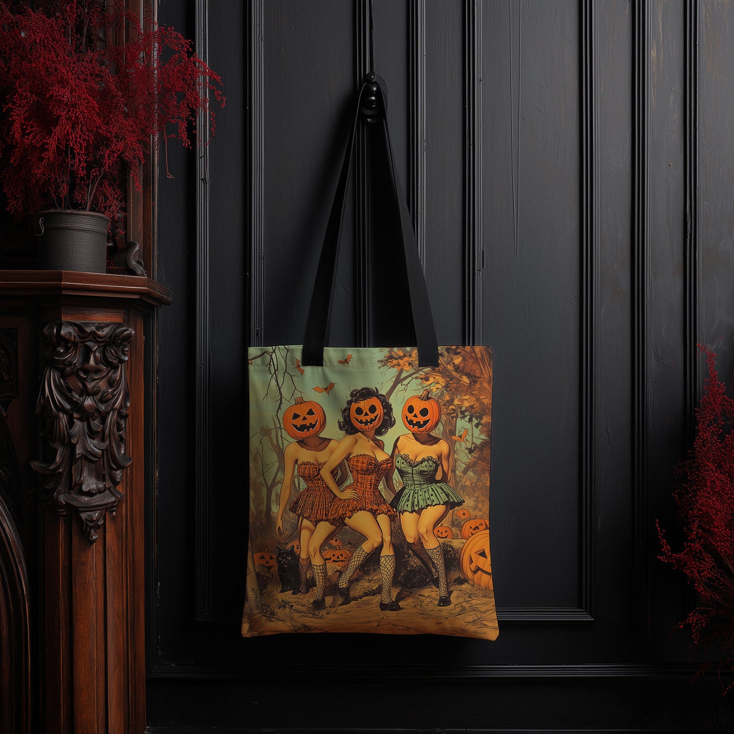 Gourd Intentions Tote Bag | Halloween Tote Bag