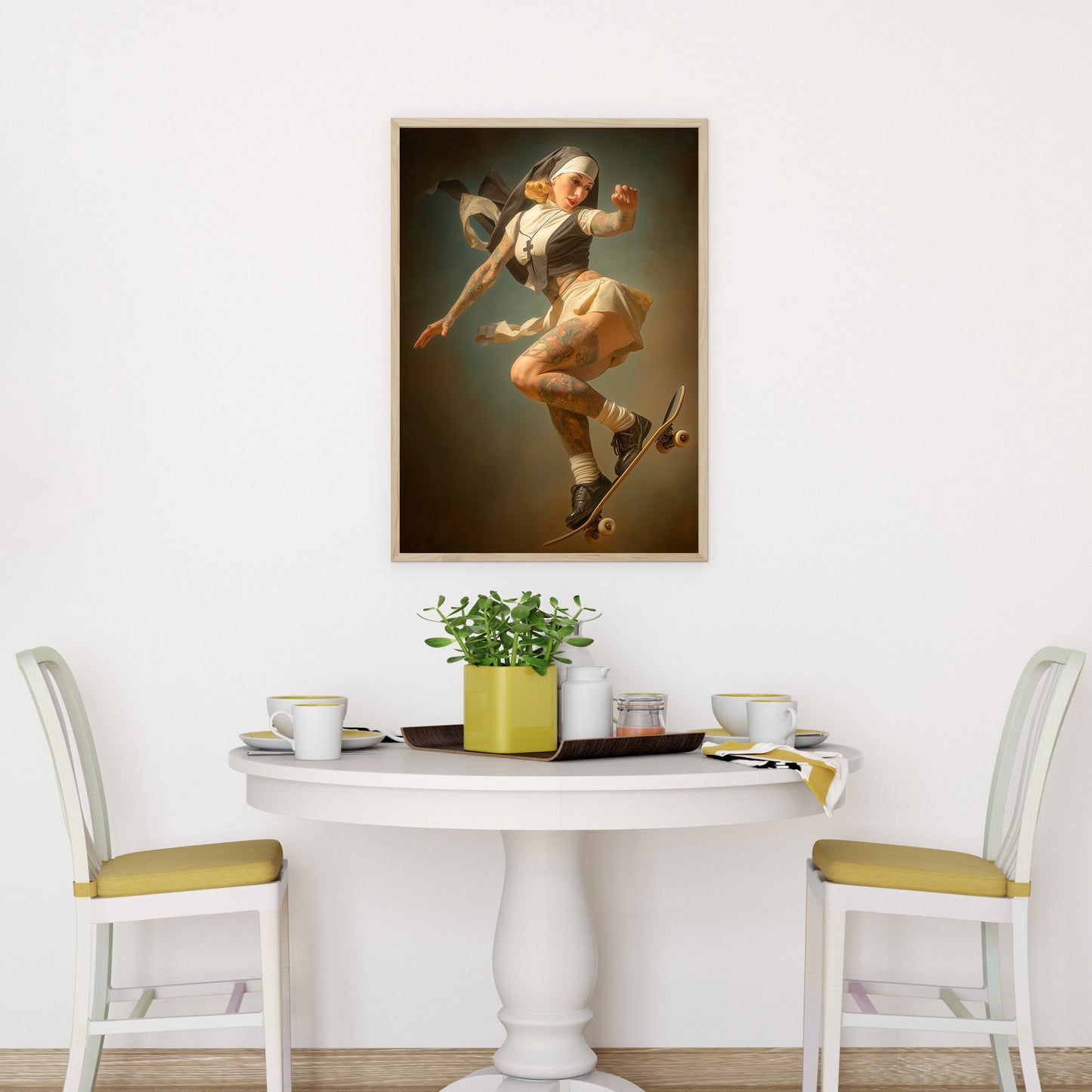 Holy Roller Poster | Rebel Nun Art Print