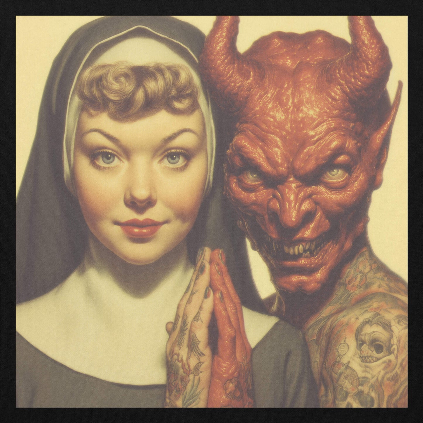 Infernal Devotion Unisex Hoodie