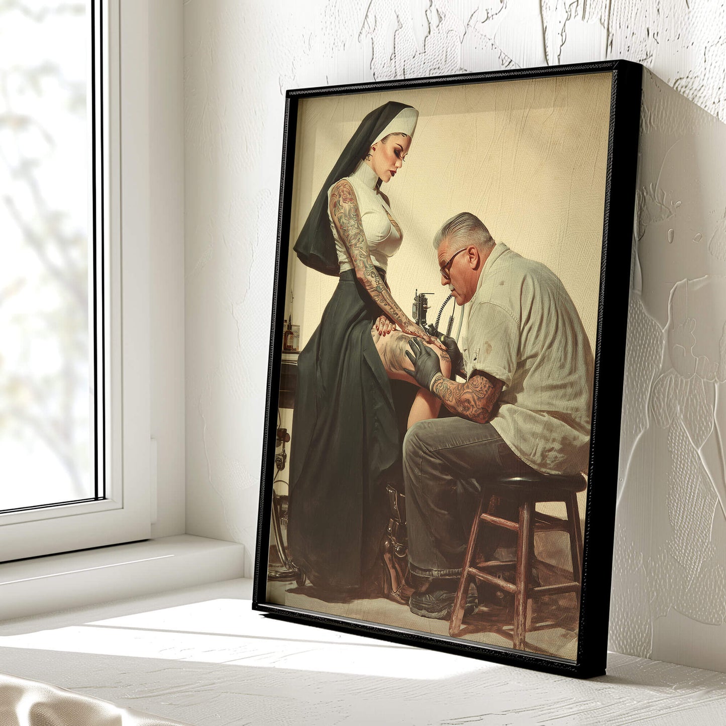 Our Lady Of The Needle Poster