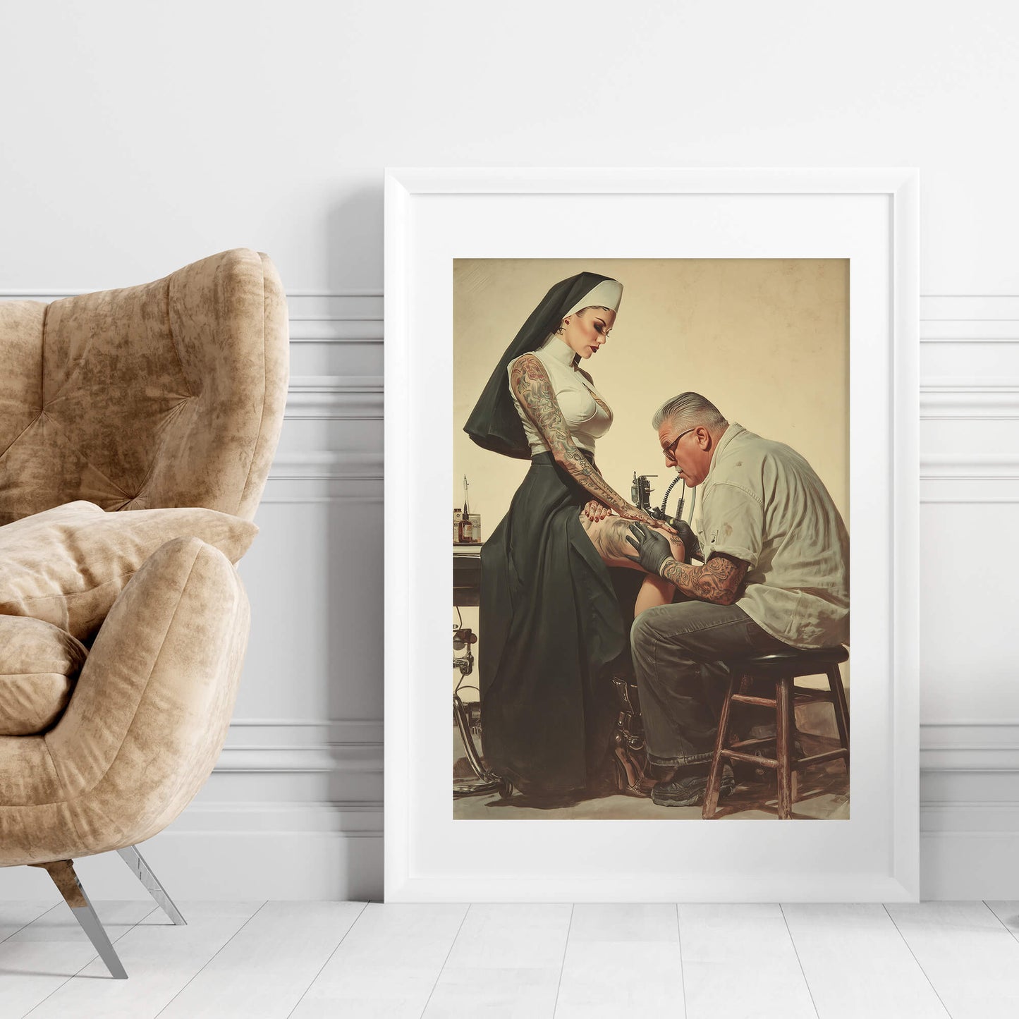 Our Lady Of The Needle Poster