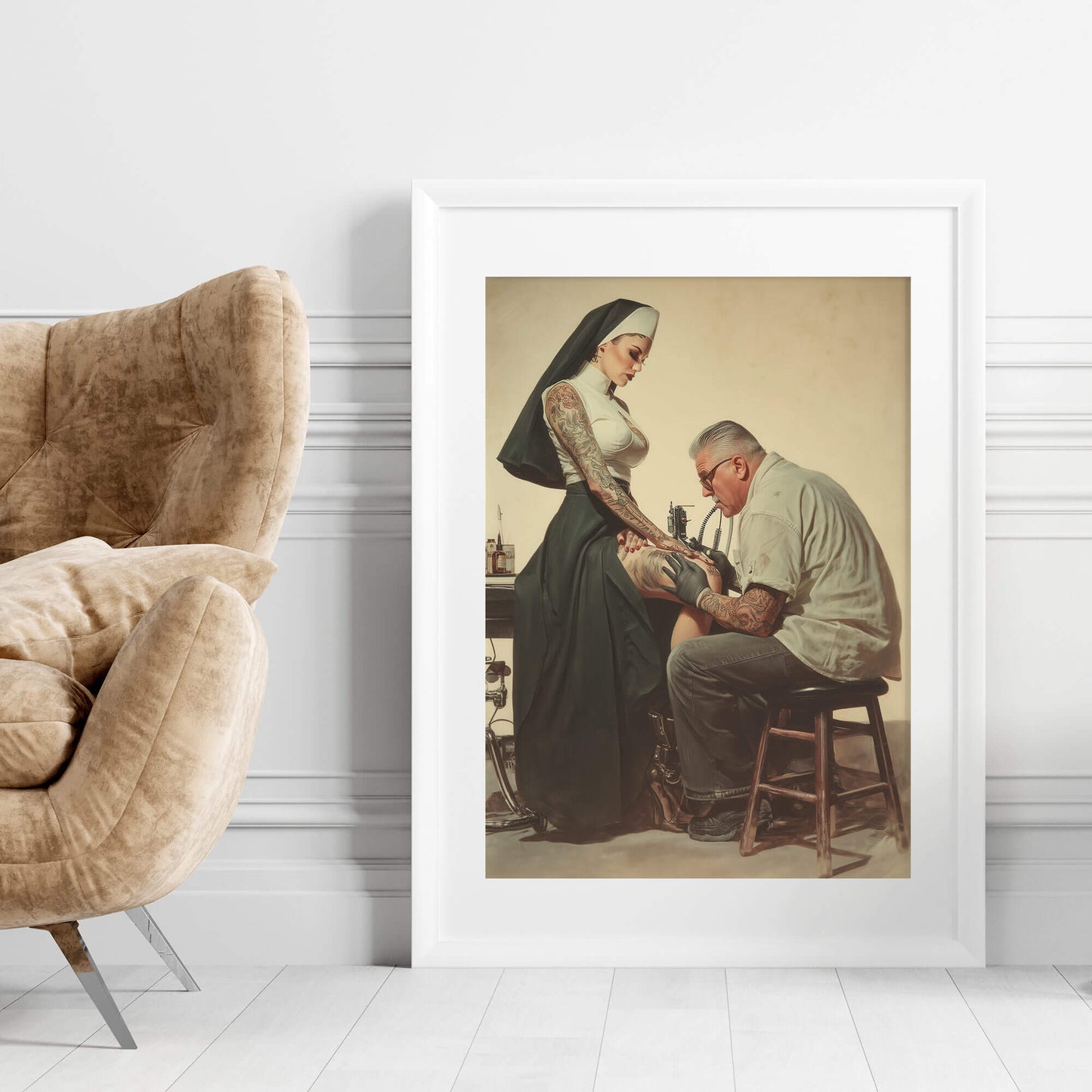 Our Lady Of The Needle Poster