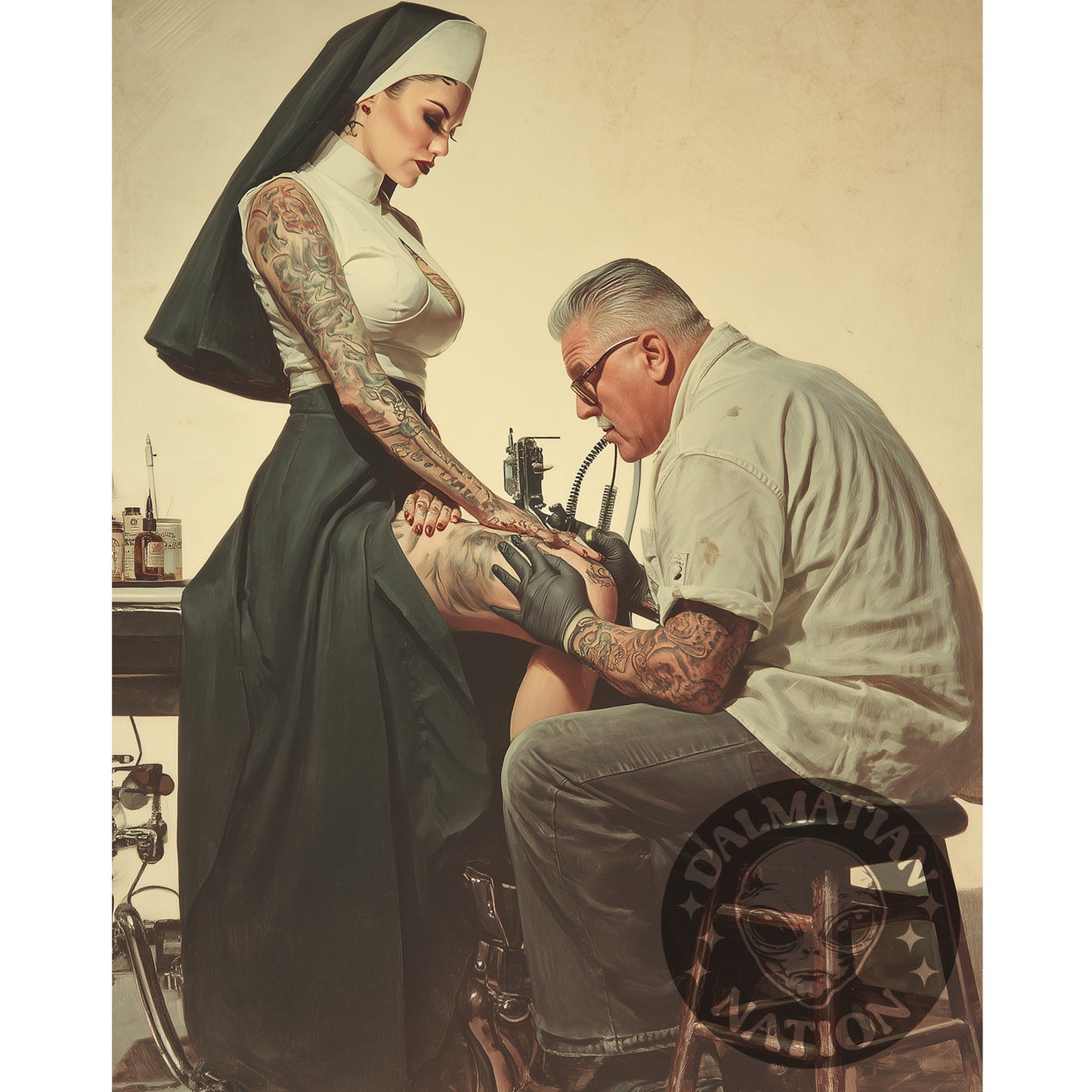 Our Lady Of The Needle Poster