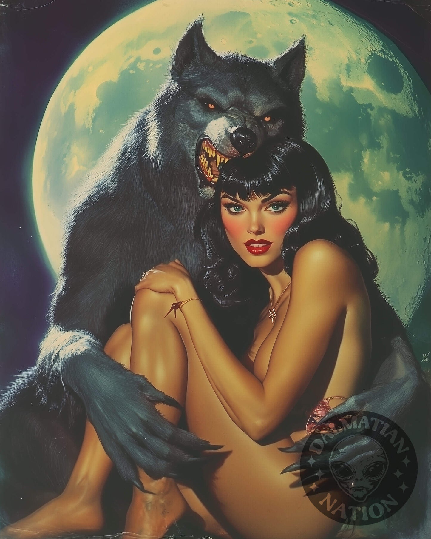 Lycanthropic Lovers Poster