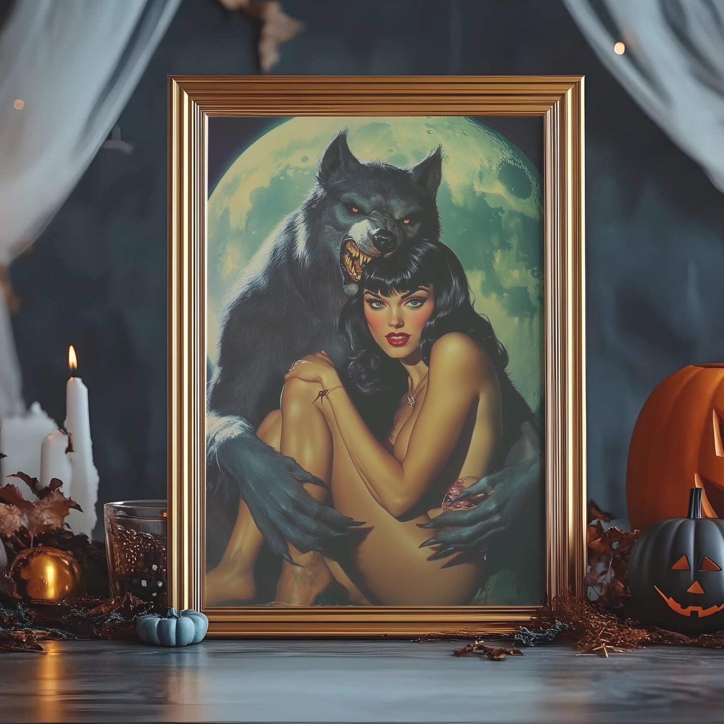 Lycanthropic Lovers Poster