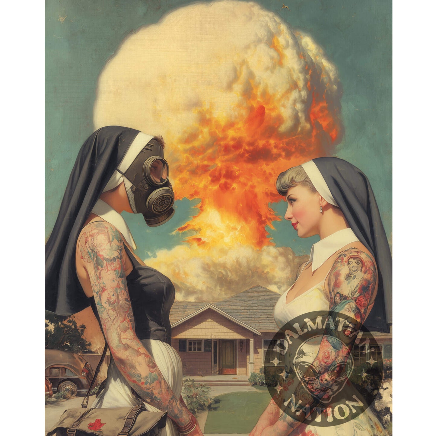 Nuns and Nukes Poster
