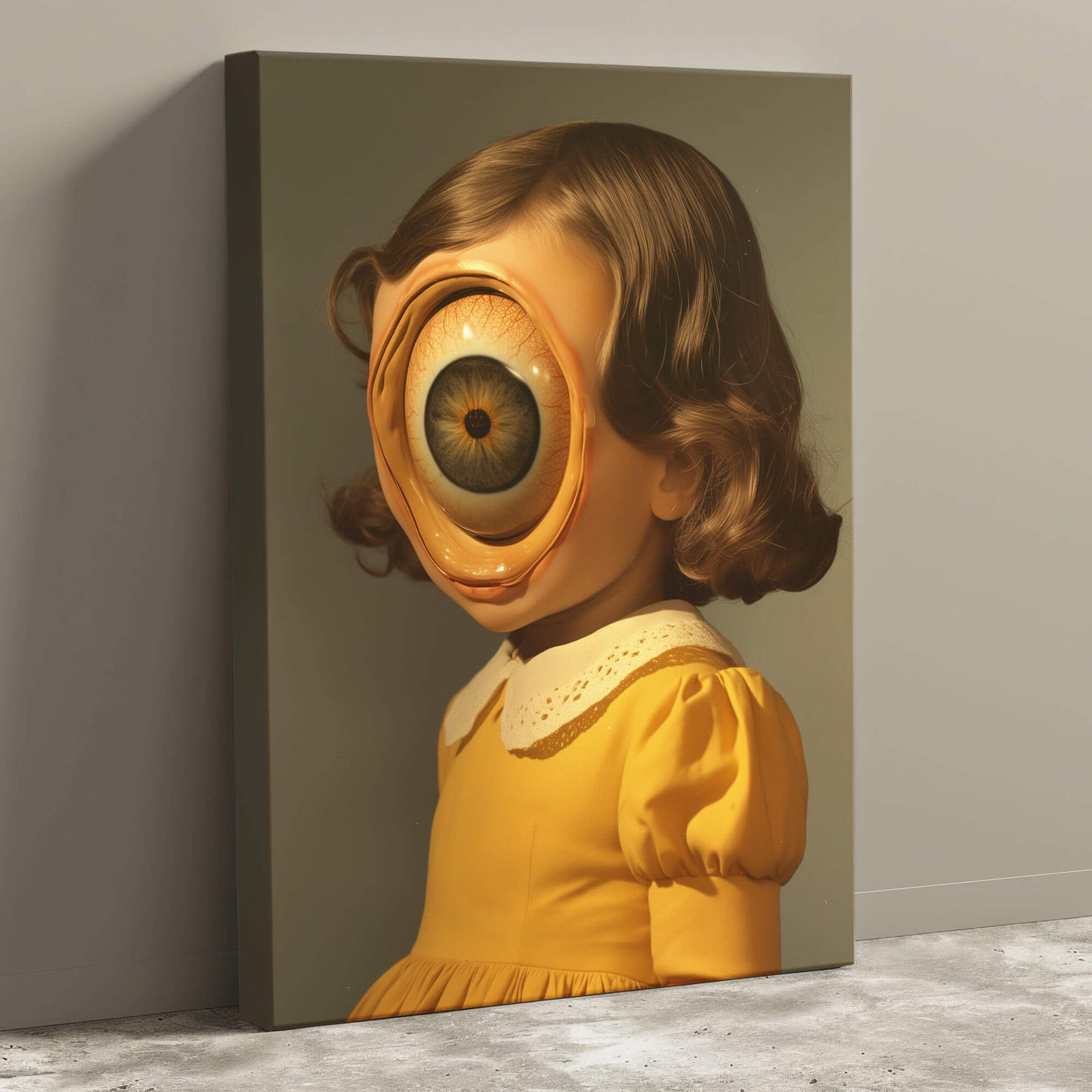 One Eyed Wanda Canvas Print