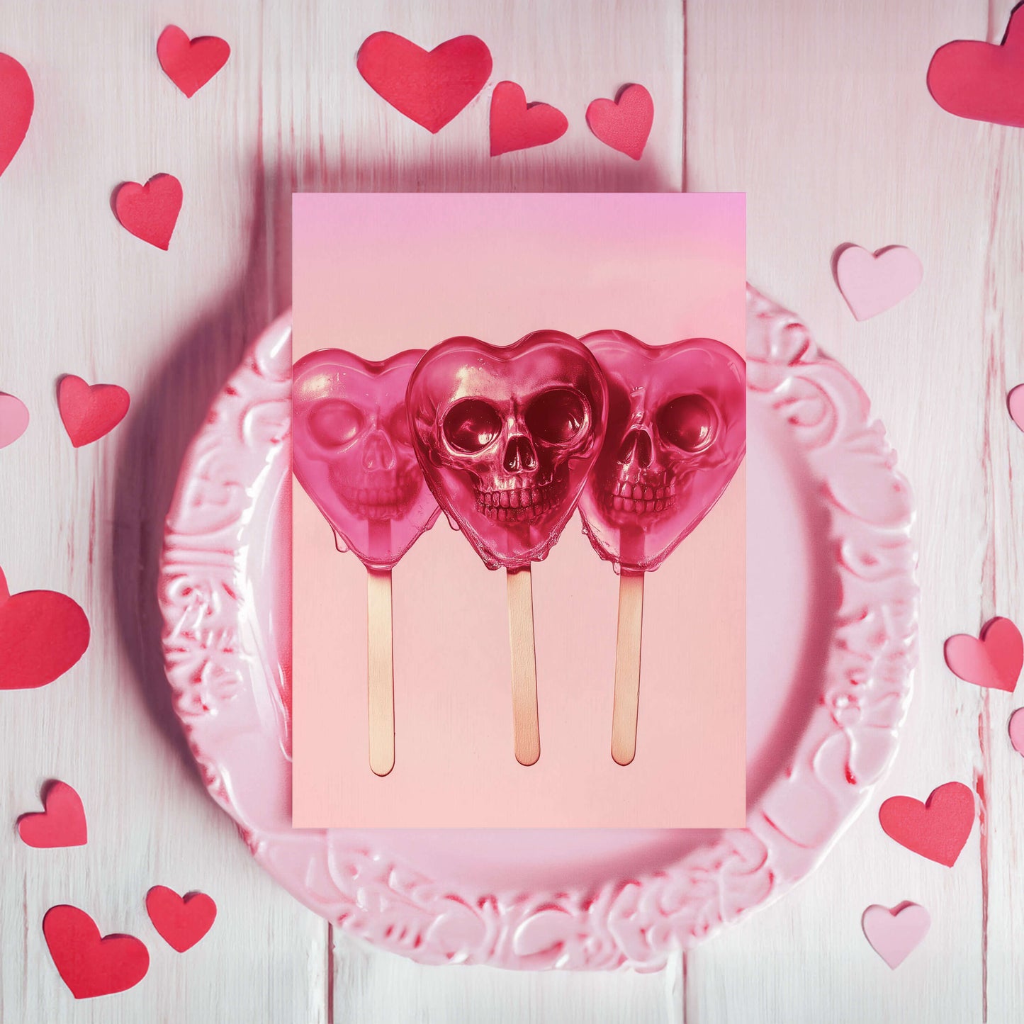 Popskulls Valentine Card