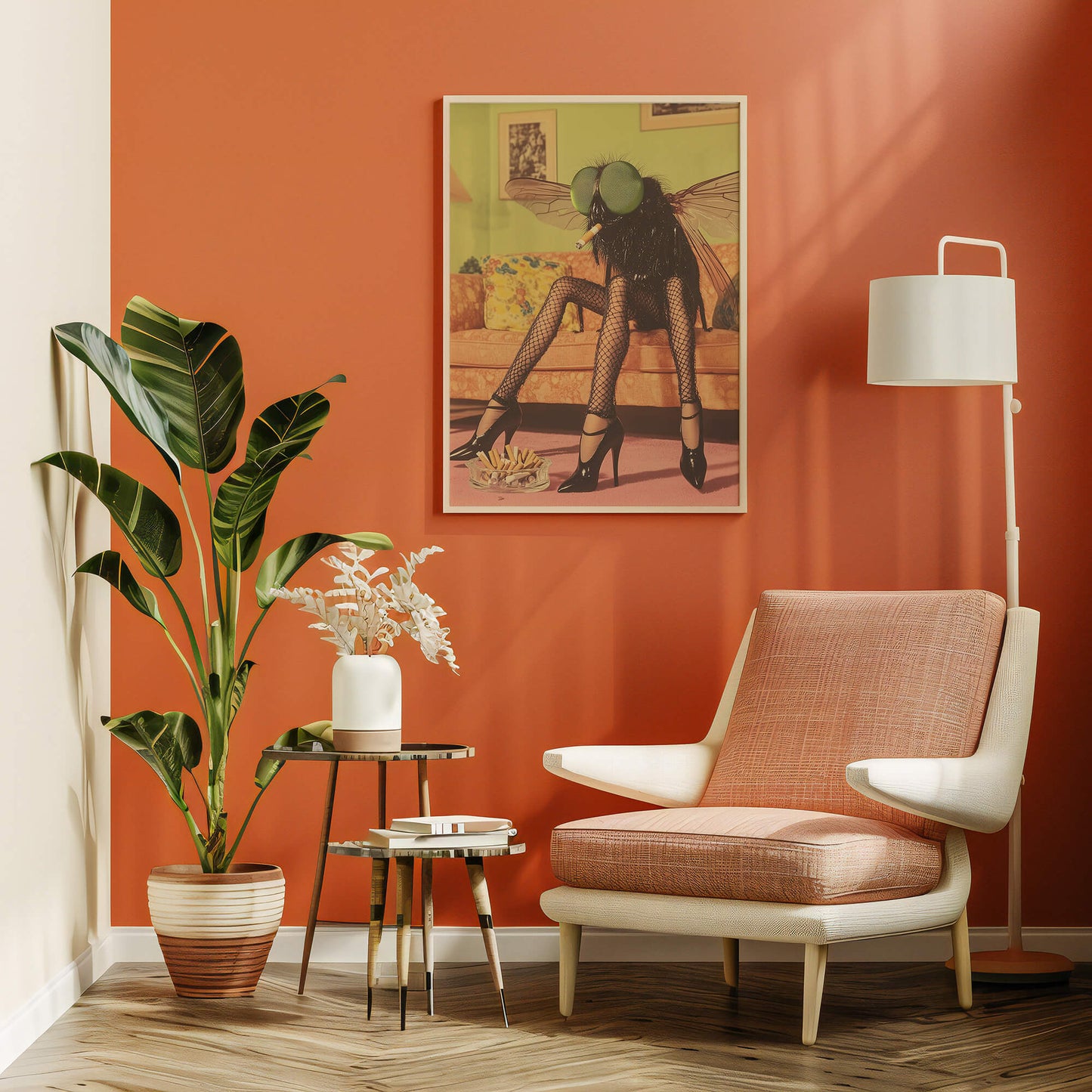 Pretty Fly For A White Fly Poster | Flies & Insects Art Print