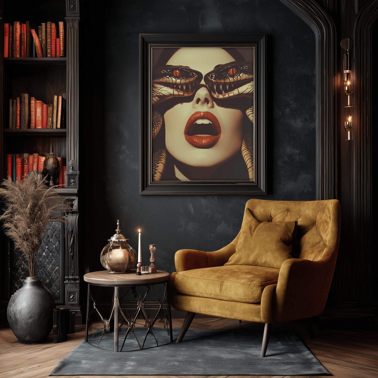 Red Snake Moan Poster