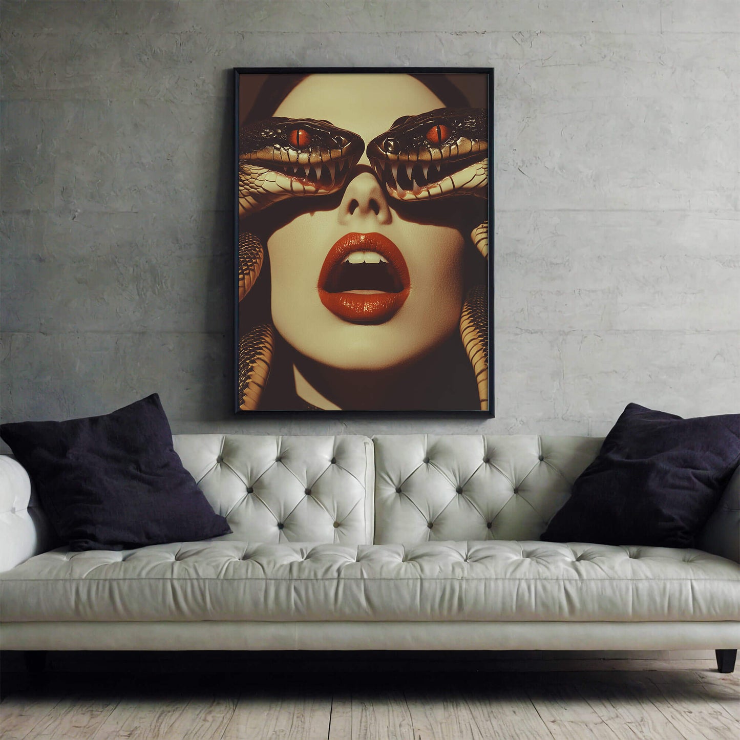 Red Snake Moan Poster