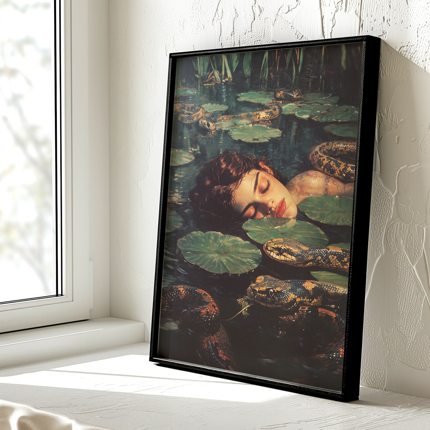 Slither Me Softly Poster | Snake Art Print