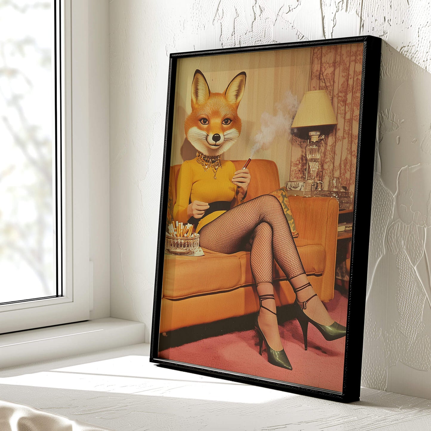 Smokin' Hot Fox Poster