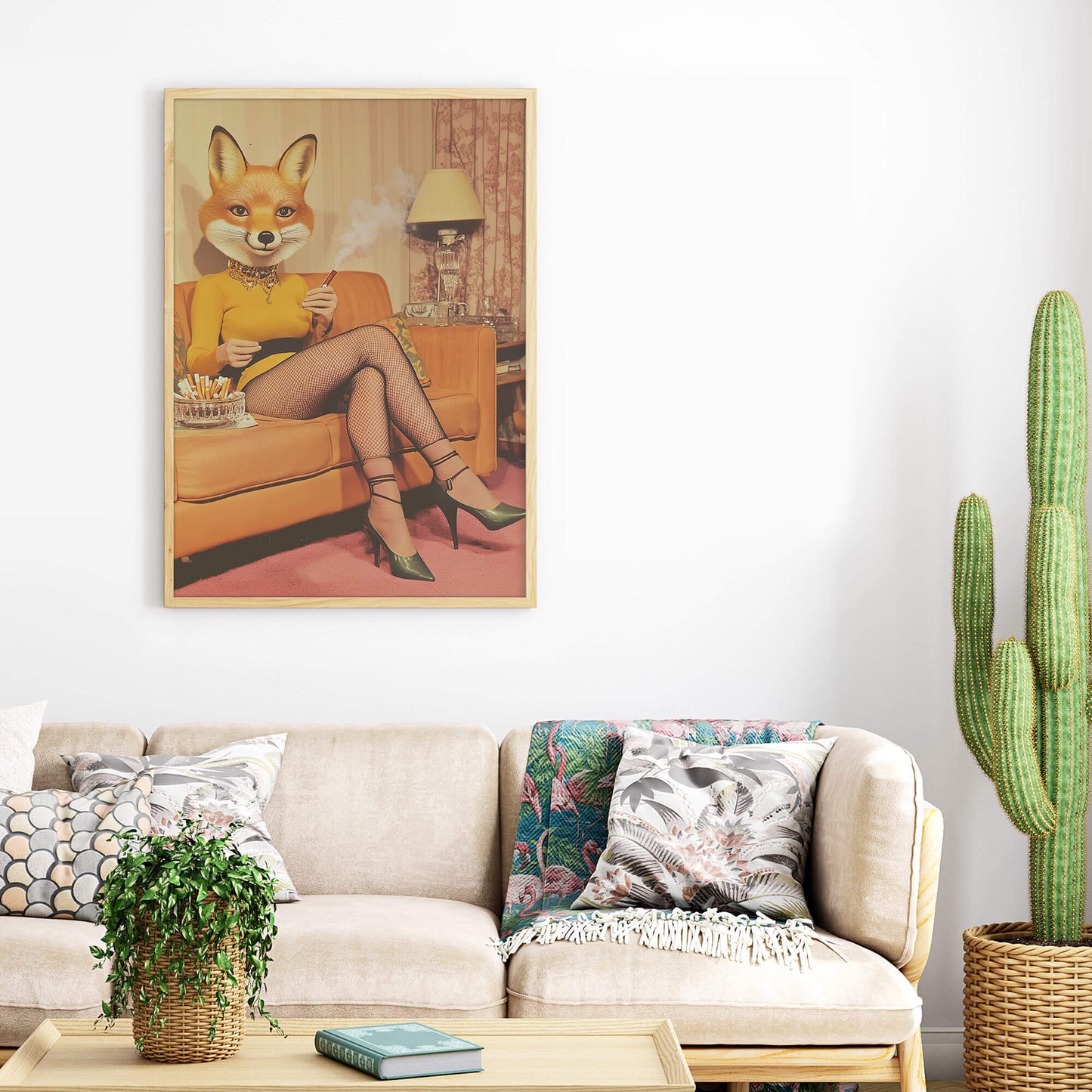 Smokin' Hot Fox Poster