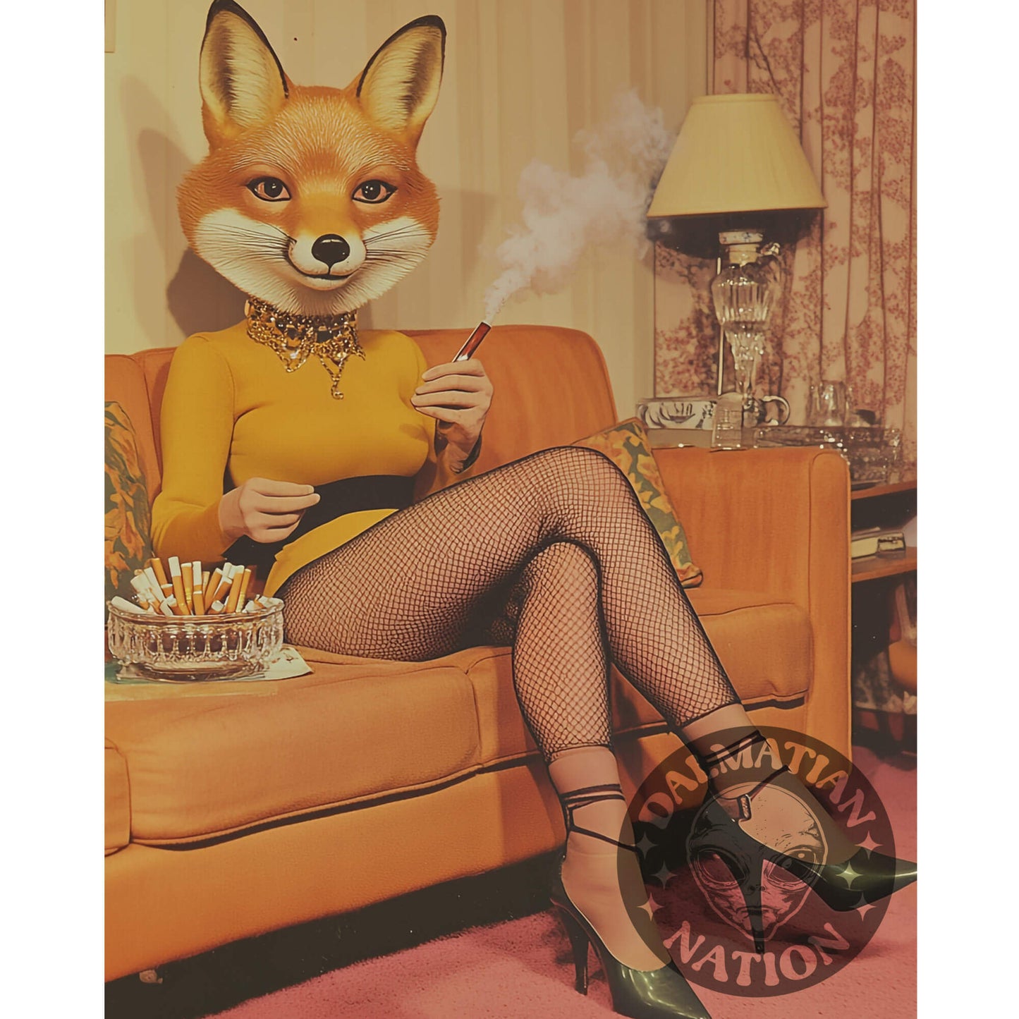 Smokin' Hot Fox Poster