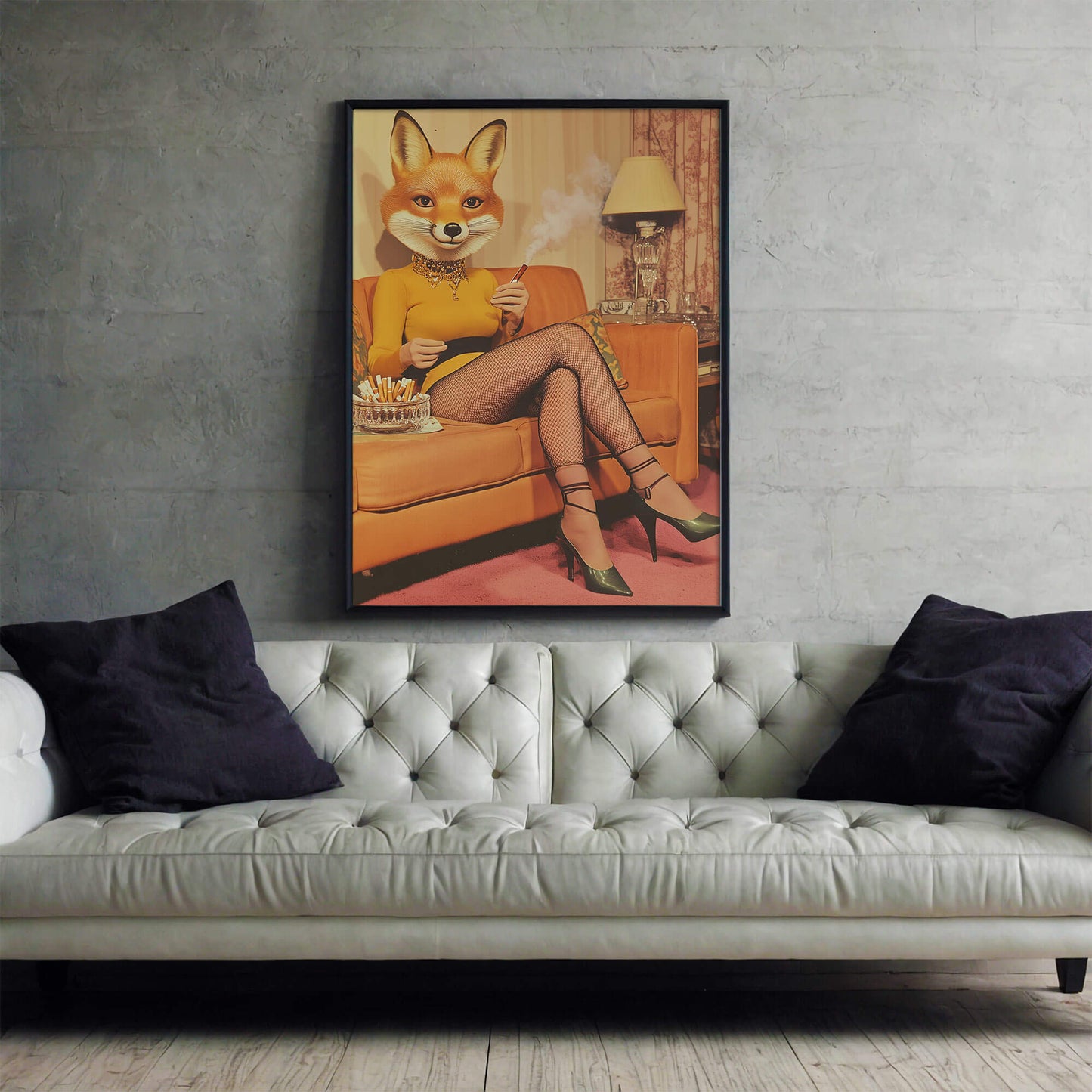 Smokin' Hot Fox Poster