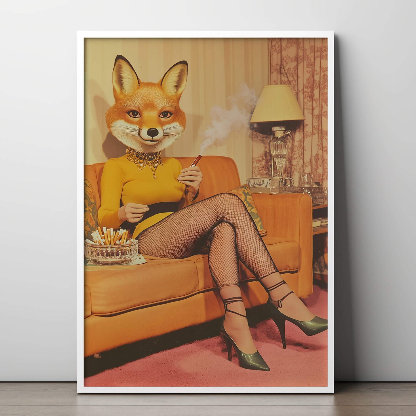 Smokin' Hot Fox Poster