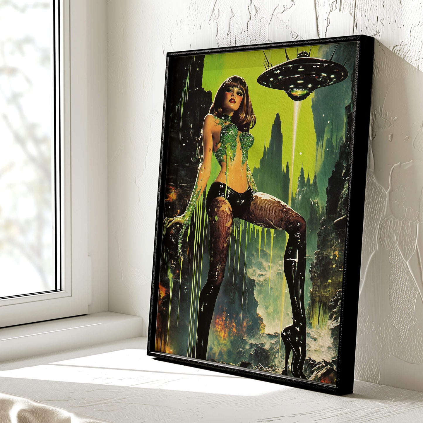 Stilettos and Slime Poster