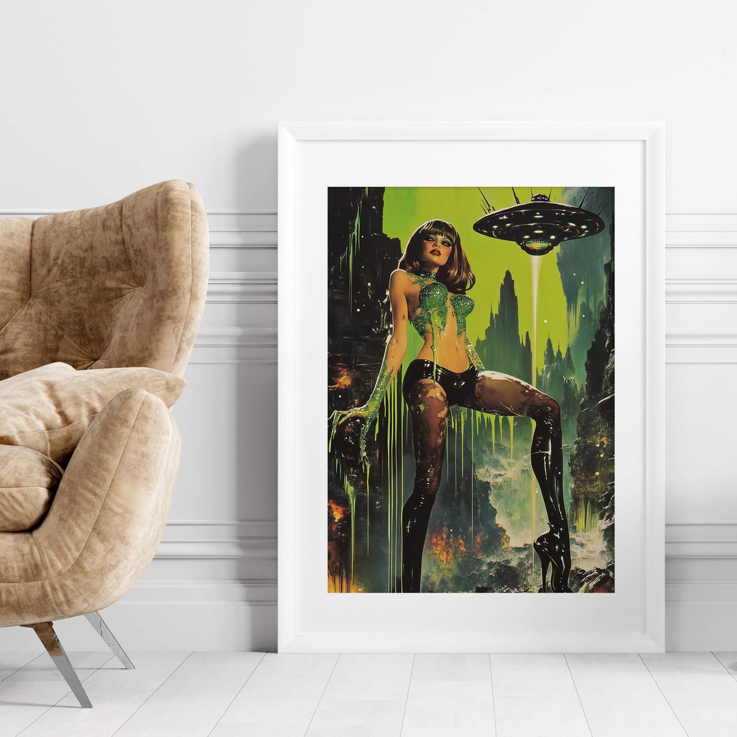 Stilettos and Slime Poster