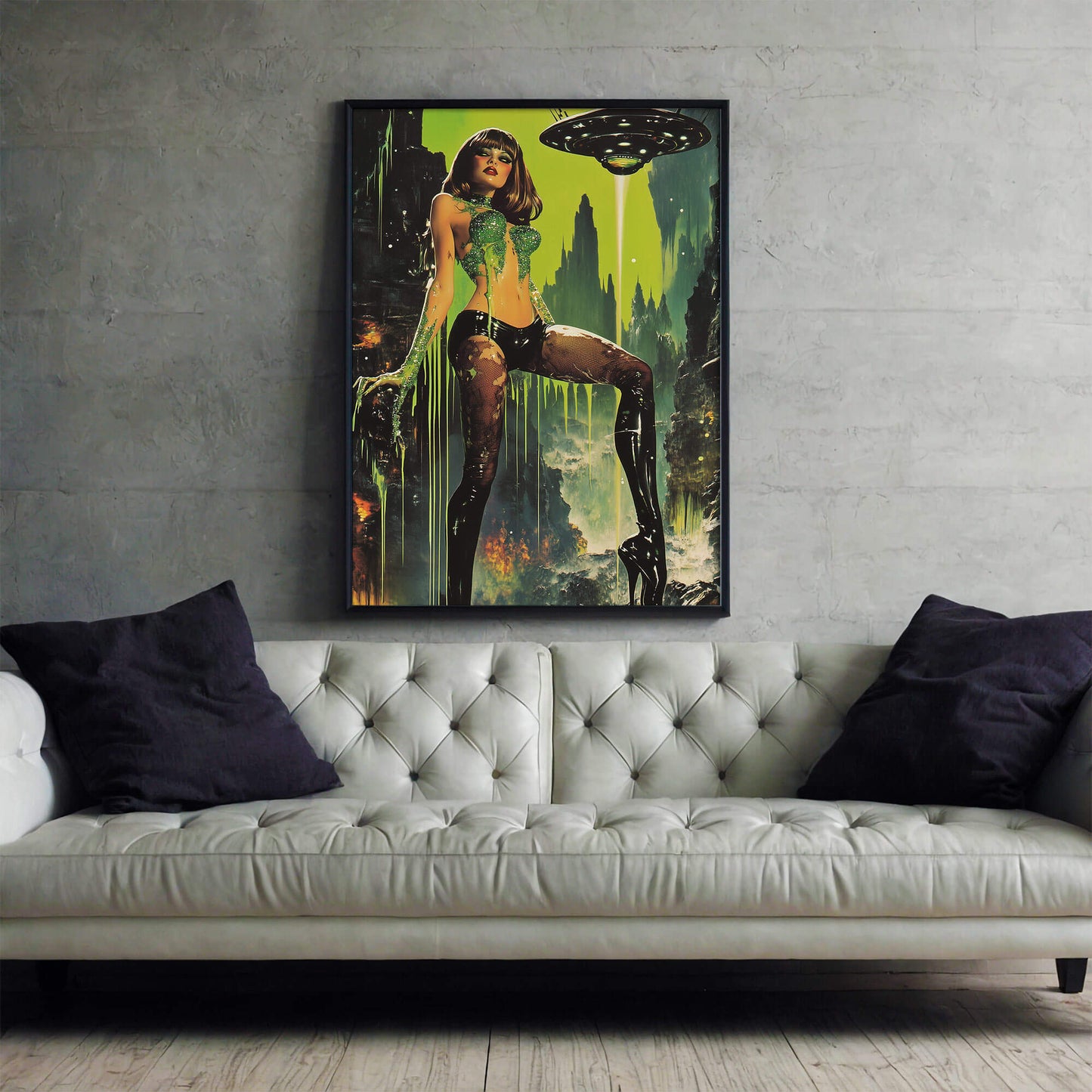 Stilettos and Slime Poster