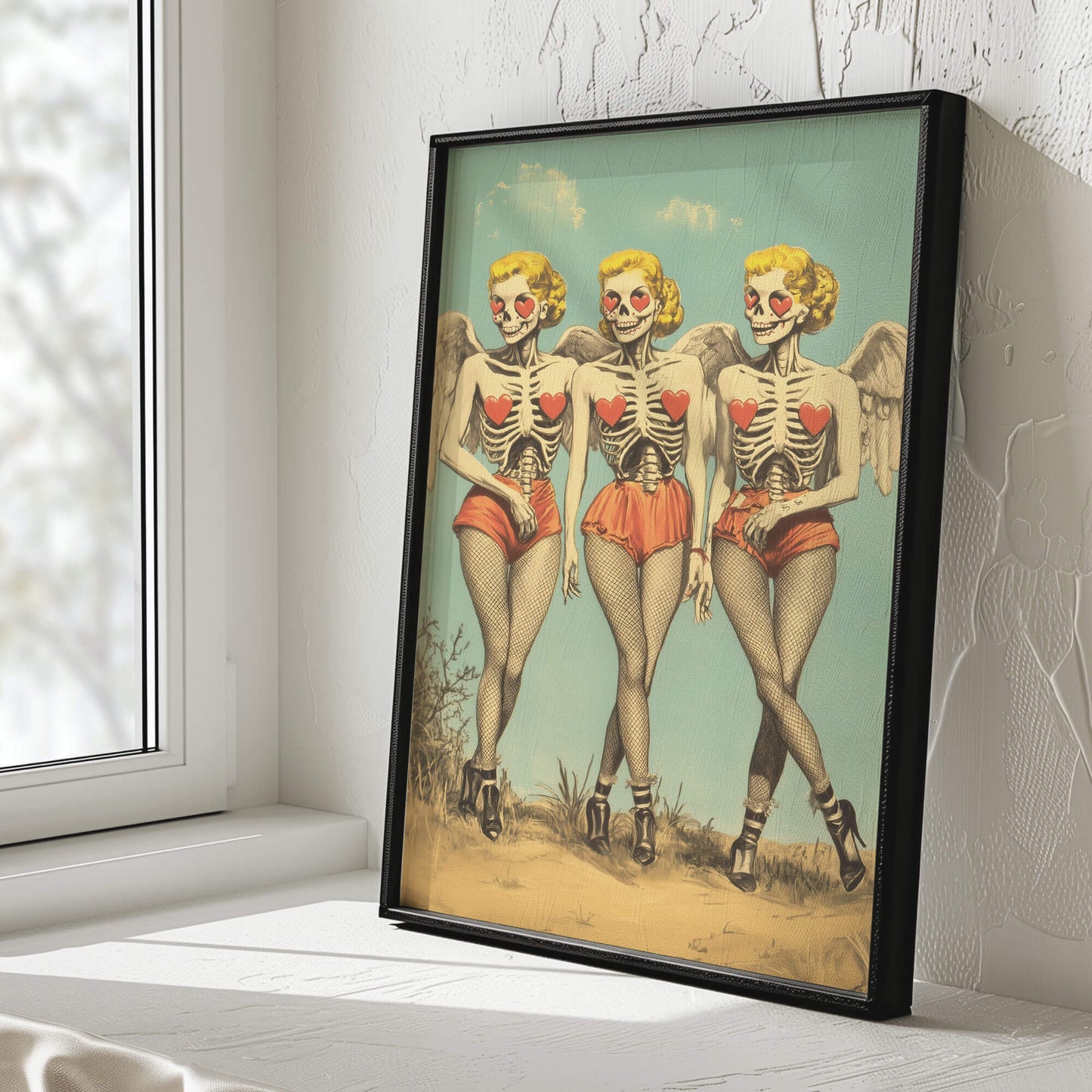 Teddy Heart Ons Poster