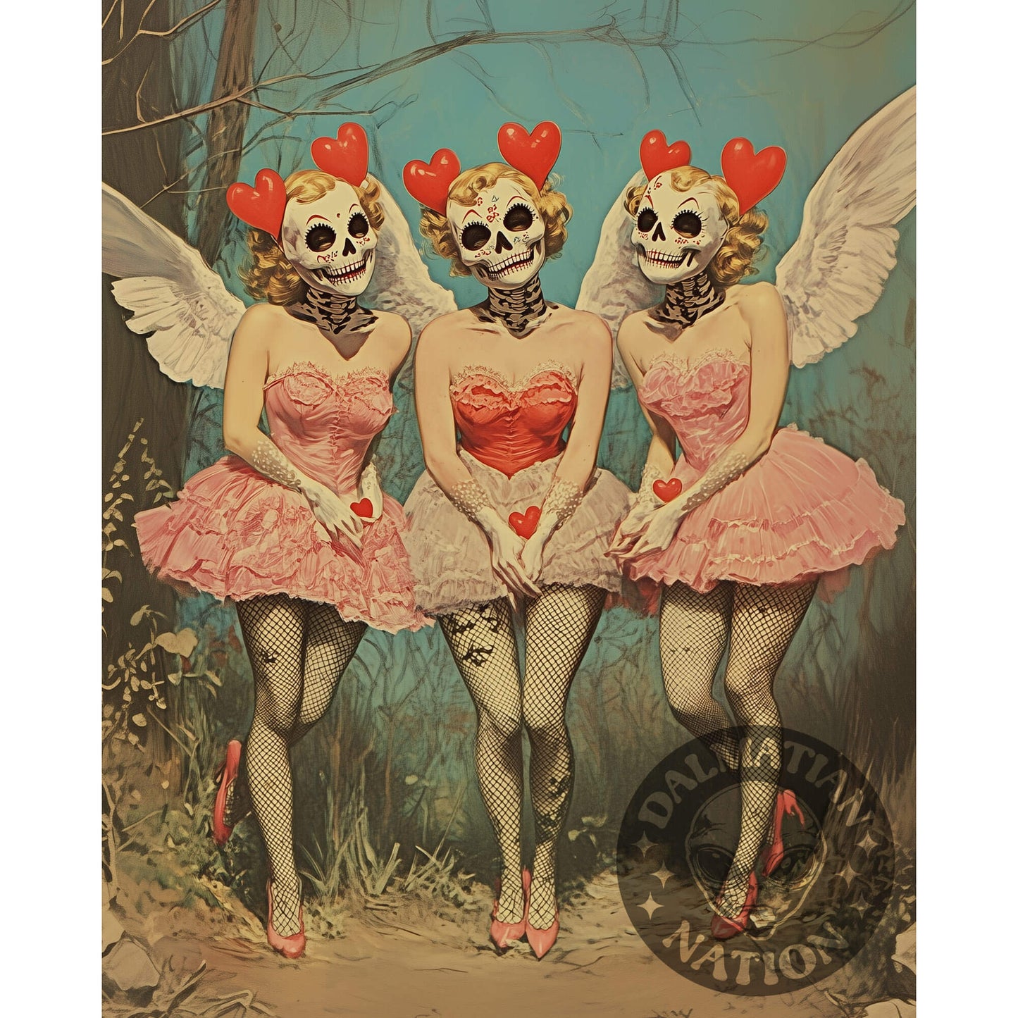 Three's Company Valentine Card