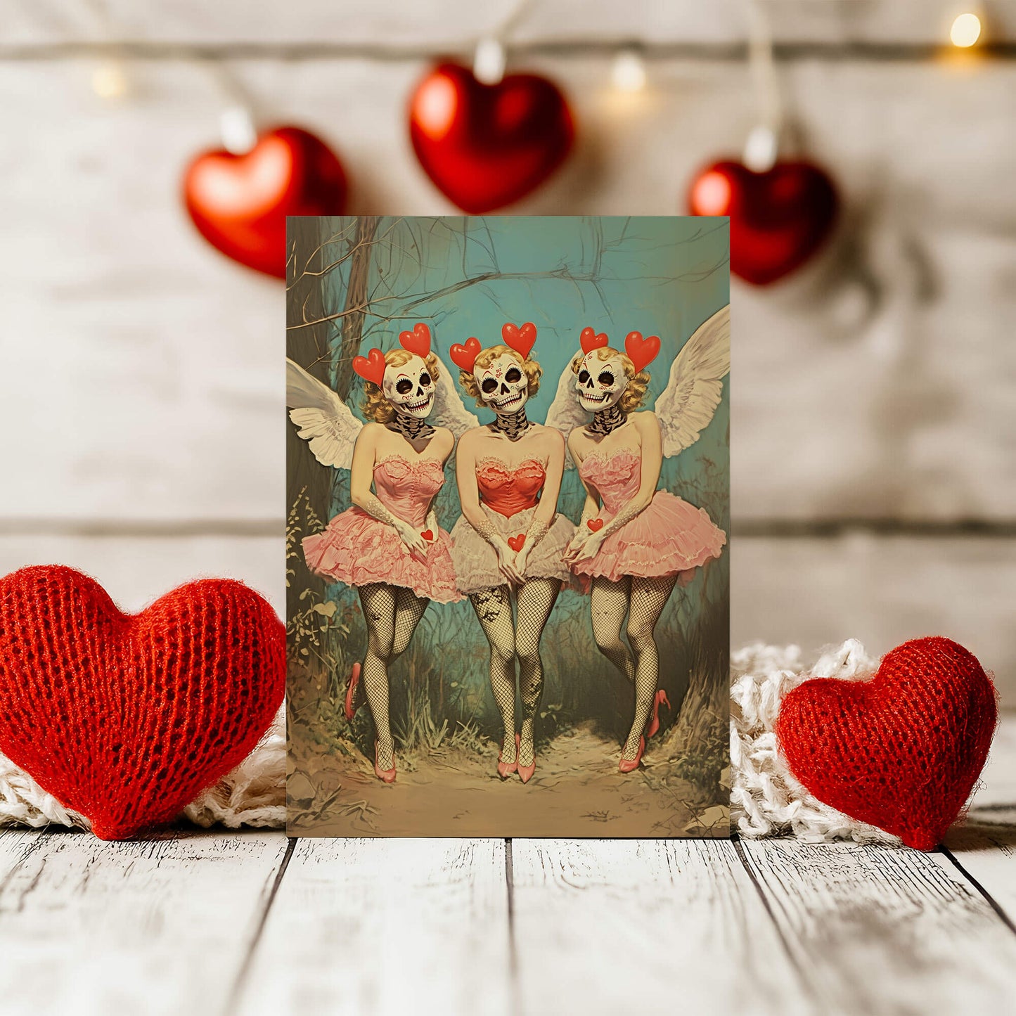 Three's Company Valentine Card
