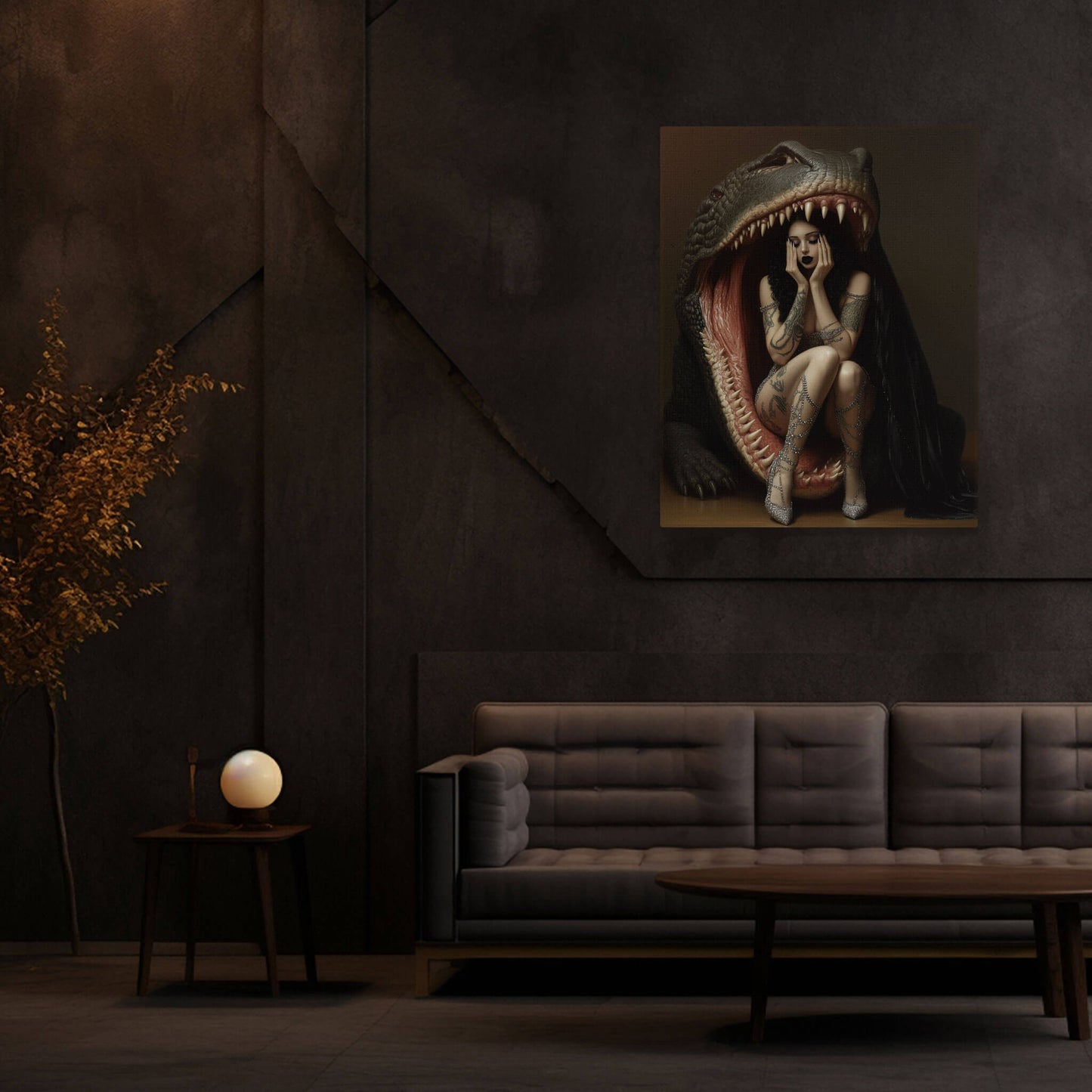 Tia Goth Canvas Print