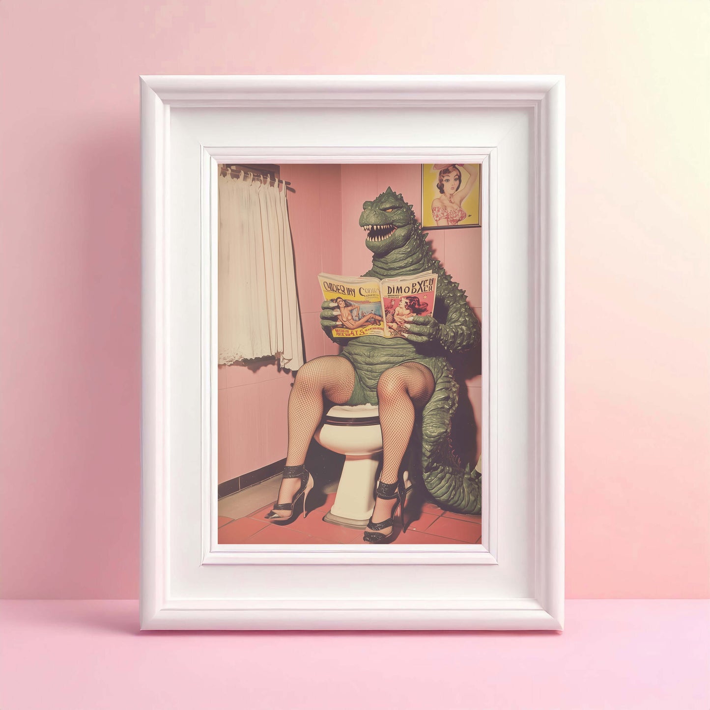 Turd Lizard Poster