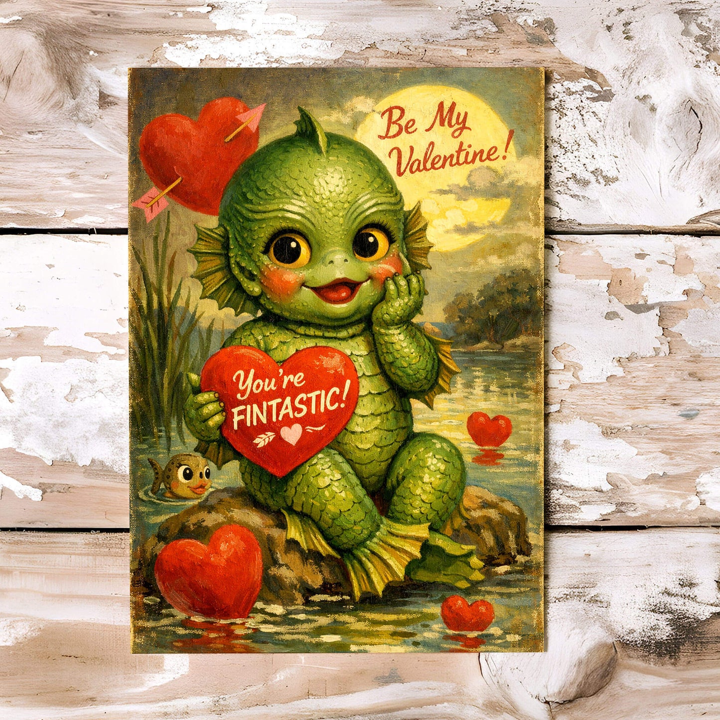 You're Fintastic Valentine Card