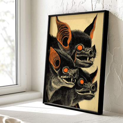 Bat To The Bone Poster | Bat Art Print