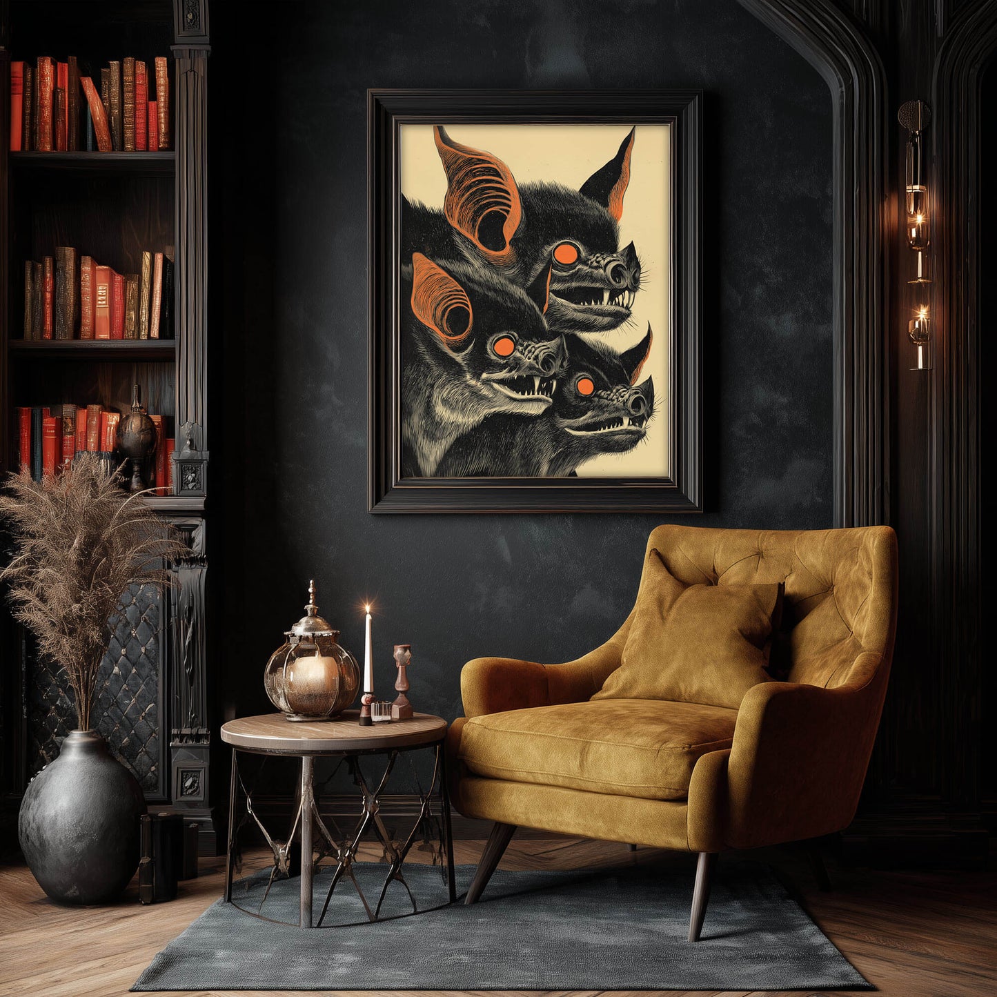 Bat To The Bone Poster | Bat Art Print