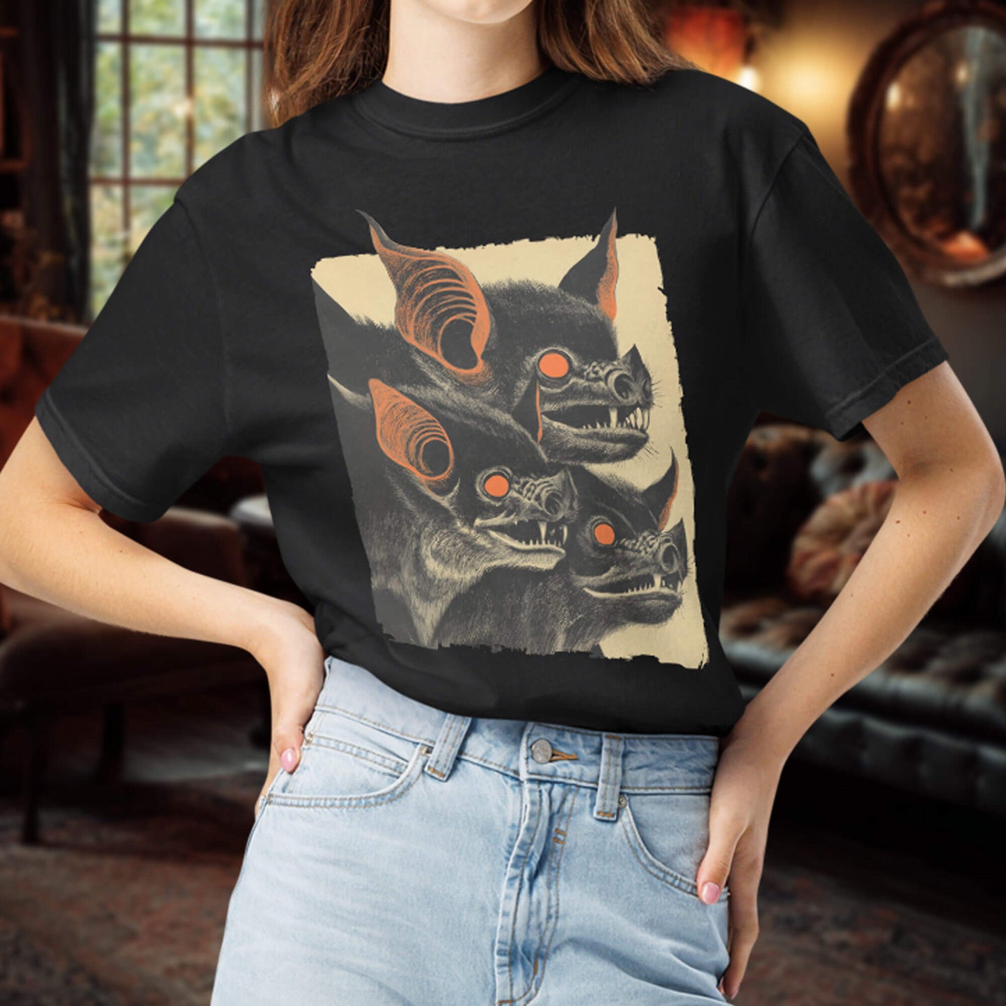 Bat To The Bone Unisex T-shirt | Vampire Bat Shirt