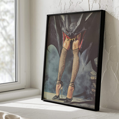 Leg Day Gone Batty Poster
