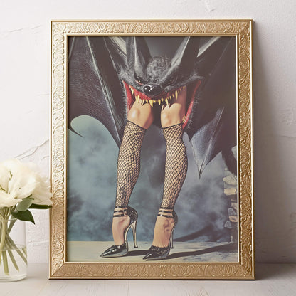 Leg Day Gone Batty Poster