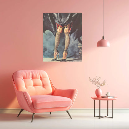 Leg Day Gone Batty Poster